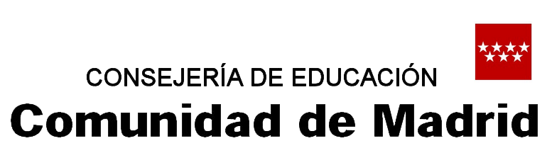 Consejeria de educación Comunidad de Madrid logo